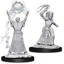 Drow Mage & Drow Priest